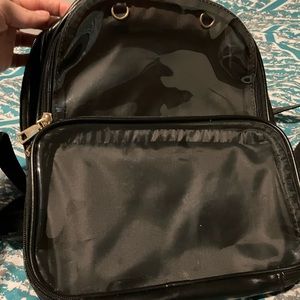 Black pin collector backpack (Ita bag)
